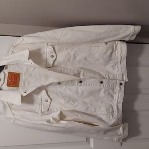 Men's Levi White Denim Jacket